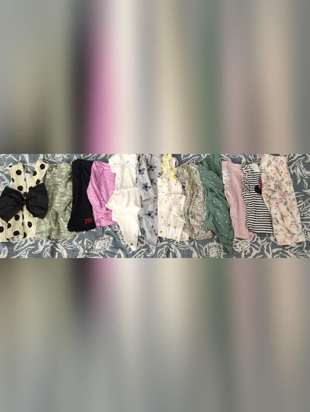Baby girl bundle of 12 baby clothes 3m-9m